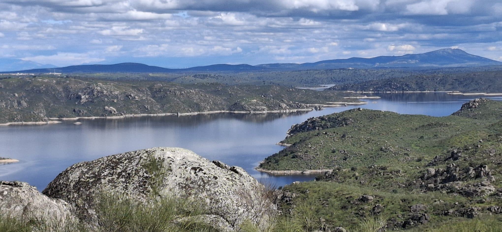 Vista de la finca