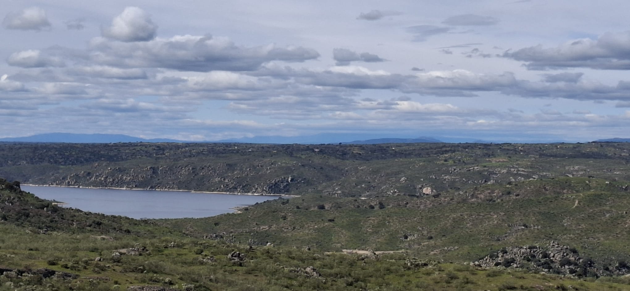 Vista de la finca